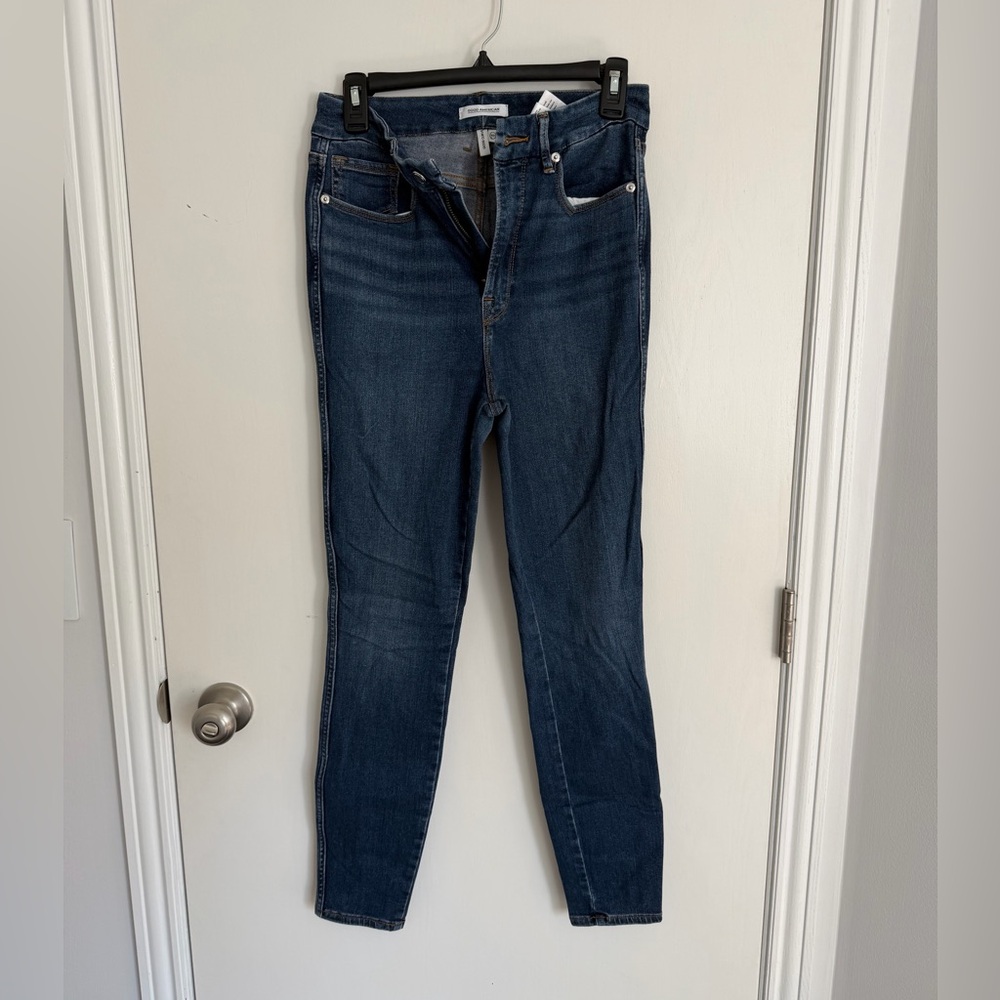 Good American Dark Blue Skinny Jeans